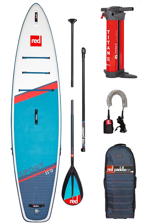 Red Paddle sup board set sport 11