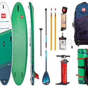Red Paddle Co 2022 SUP Stand Up Paddle Boarding - 12'6 Voyager Stand Up Paddle Board, Tas, Pomp, Paddle & Lijn/Riem