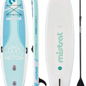Mistral Tweedelig SUP surfboard/plank Yoga 11'+ accessoires