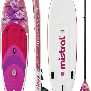 Mistral Tweedelig SUP surfboard/surfplank, VIVID 10'6"+ accessoires