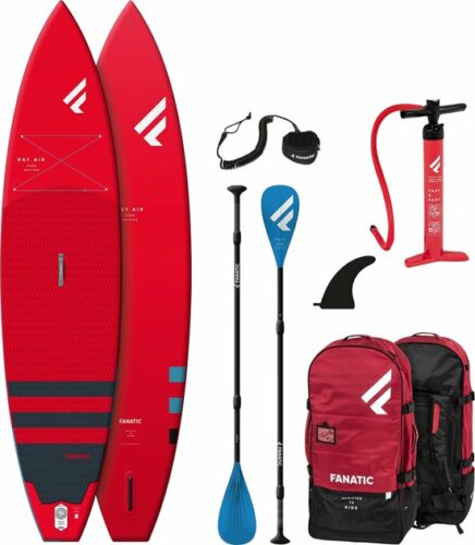 Fanatic SUP Board Set Ray Air Pure Red 11.6″